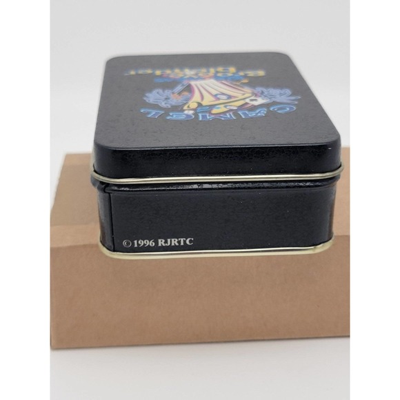 1996 Joe Camel Big Vegas Groove Blender Black Tin Vintage Las Vegas Collectible - Picture 3 of 5